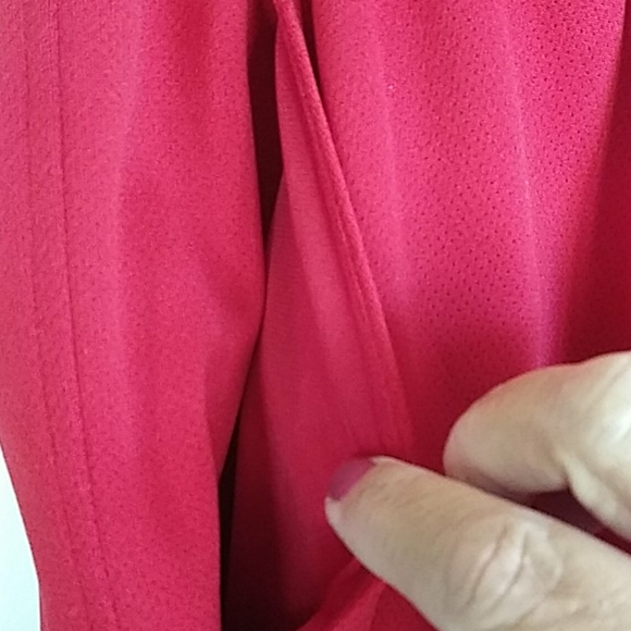 Men's Red Adidas Climalite Shorts Size XL - Picture 4 of 5